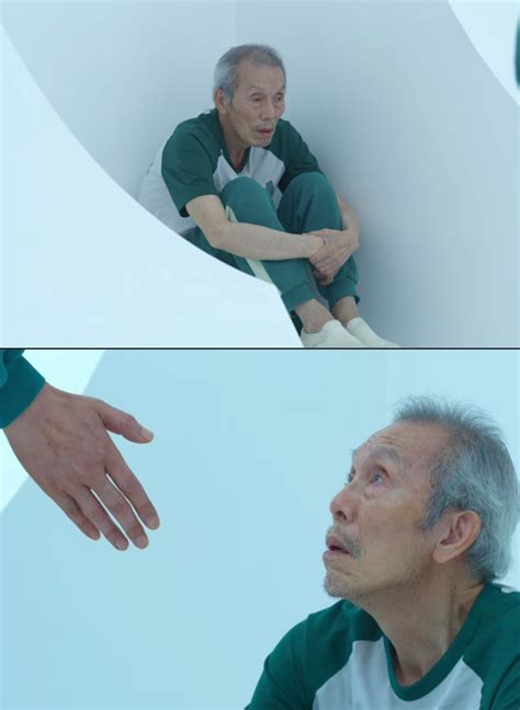 Player 456 reaches out to Player 001 : r/MemeTemplatesOfficial