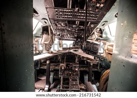 Old Interior Plane Wreck Abandoned Airplaneold Stock Photo 216731542 - Shutterstock