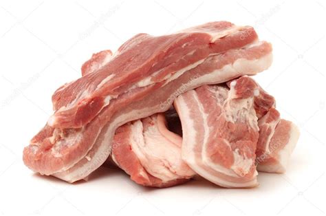 Fresh raw pork meat — Stock Photo © jianghongyan #60681547