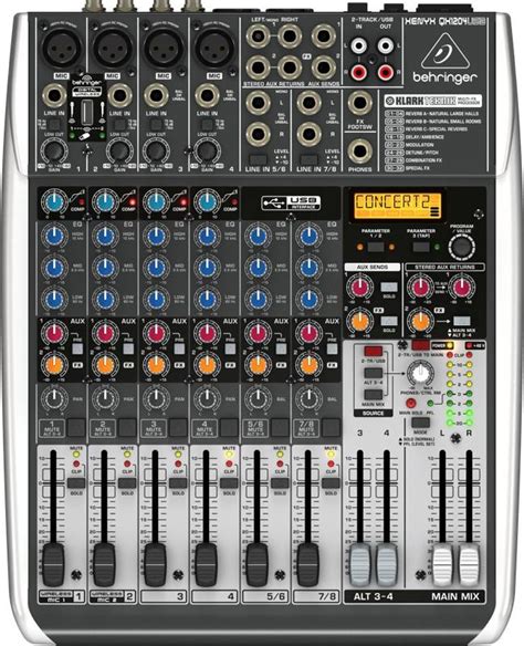 Купить МИКШЕРНЫЙ ПУЛЬТ BEHRINGER XENYX QX1204USB с бесплатной доставкой ...