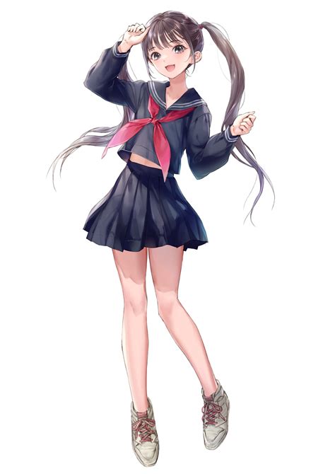 Azumi Nanaka by Kishida Mel : r/BlueReflection