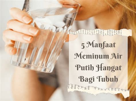 rutin minum air hangat  manfaat   kita dapatkan