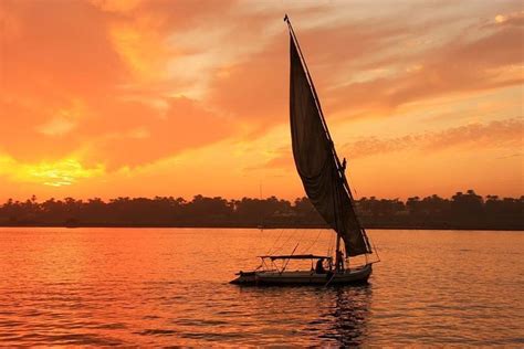 Felucca Ride in Aswan: Elephantine Island and Botanical Gardens Sailing ...