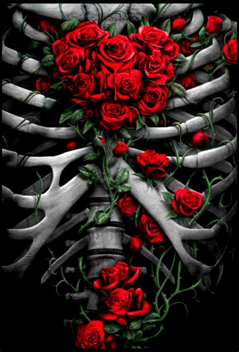 Pin by Hellbetty T♡ on Skulls & Roses | Beautiful dark art, Skull ...