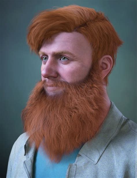 Santa Claus Beard for Genesis 9 | 3d Models for Daz Studio and Poser