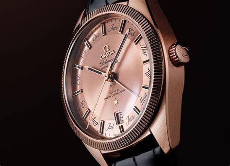 omega unveils   globemaster annual calendar collection