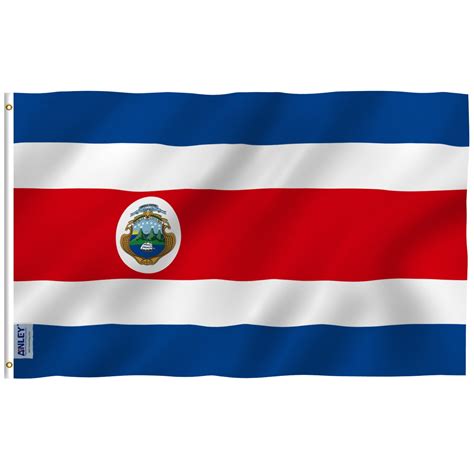 Anley Fly Breeze 3x5 Feet Costa Rica Flag - the Republic of Costa Rica