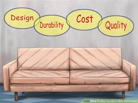 buy furniture  bad credit  steps  pictures