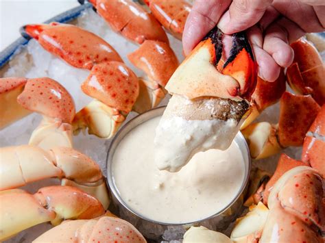 Stone Crab Claws With Mustard Dipping Sauce Recipe