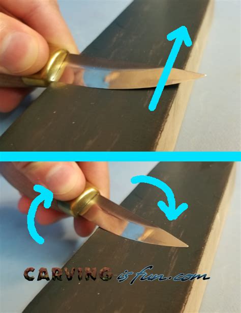 How to Sharpen Your Wood Carving Knife (With Pictures) – Carving is Fun