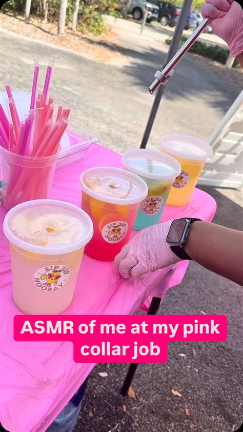 Sip Sip Hooray 🎉 | ASMR of me at my pink-collar job, punching perfect
