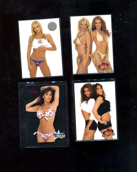 MERCEDES & BROOKE BURKE 2002 BW Double Play #92 HOT! Playboy, Model