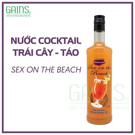 NƯỚC COCKTAIL TRÁI CÂY SEX ON THE BEACH