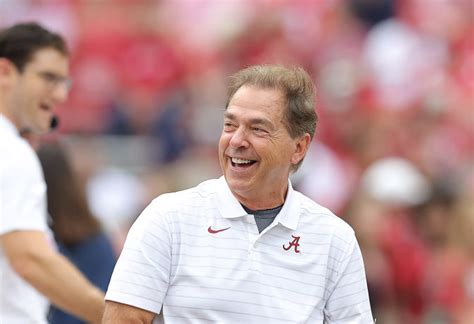 Nick Saban Has Great Reaction As A Baby Crashes His Press Conference