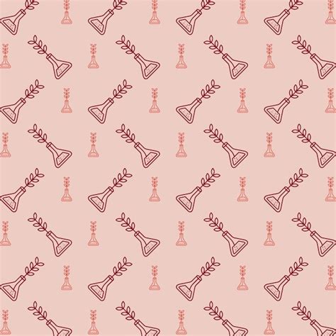 Premium Vector | Experiment growth repeating red pattern abstract ...