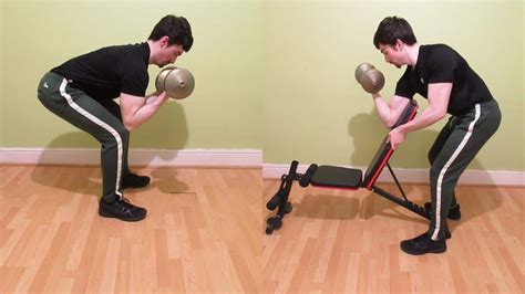 Preacher Curl Alternatives Without a Bench (At Home)