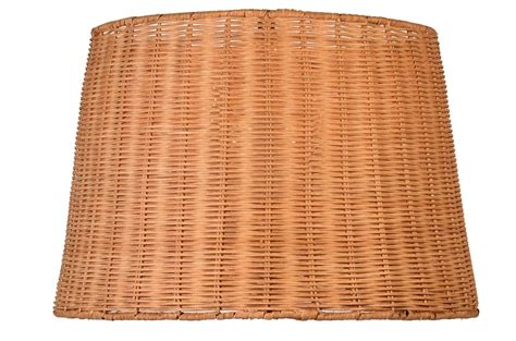 Shade: Rattan 15" lamp shade