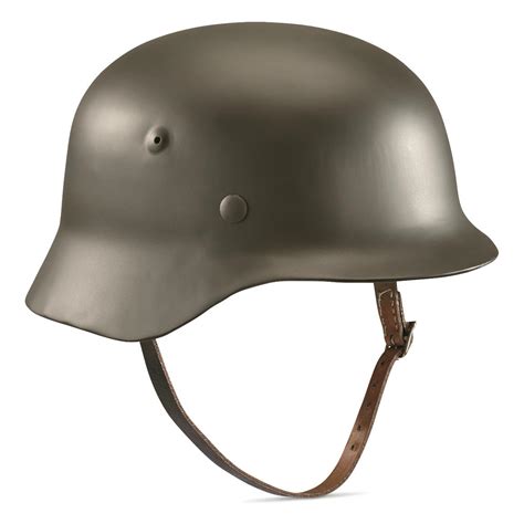 German WWII Reproduction M35 Steel Helmet - 707907, Reproduction ...