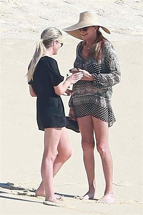 Caitlyn Jenner Wears Bikini on the Beach With Pal Sophia Hutchins