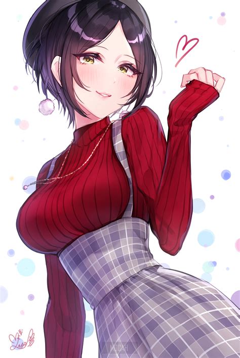 anime girl, anime, big boobs screensaver hd, 1291x3000 Phone HD Wallpaper