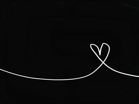 Orren Ellis White Line Heart | Wayfair