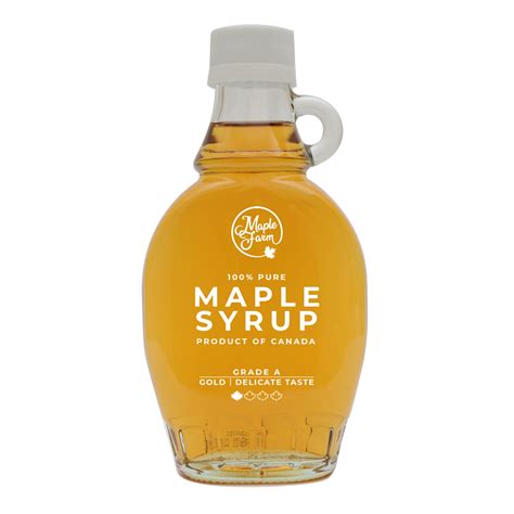 Canadian Maple Syrup Bottle