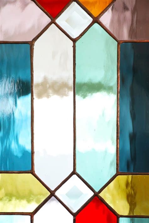 stained glass doors - The Handmade Home