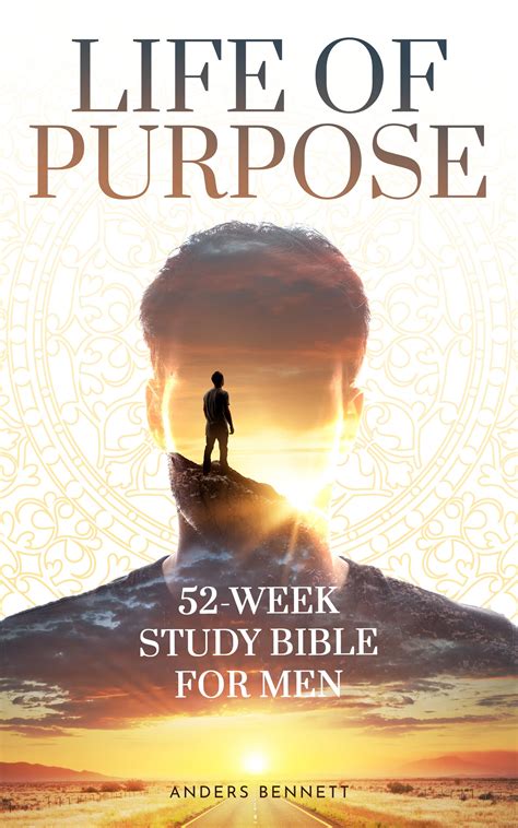 Life Of Purpose: 52-Week Study Bible for Men (Bible Study and