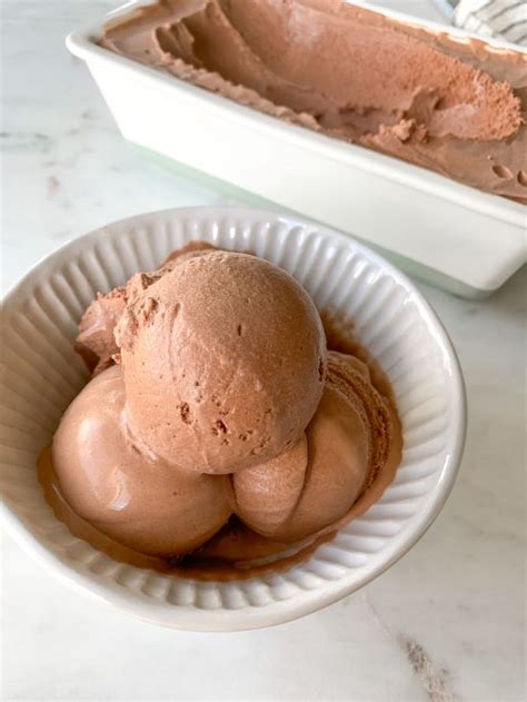 Chocolate Coconut Milk Ice Cream (Vegan + Dairy Free) - Bananas about Life