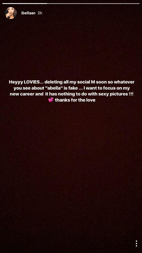 Abella Anderson quiting social media and starting a new career | Scrolller