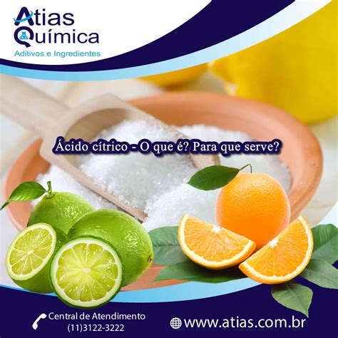 ácido Cítrico Para Alimentos