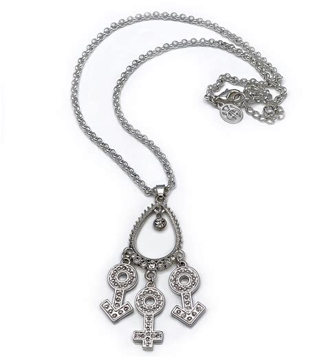 Amazon.com: His and Hers Intimates HOTWIFE MFM Symbol Necklaces - Queen