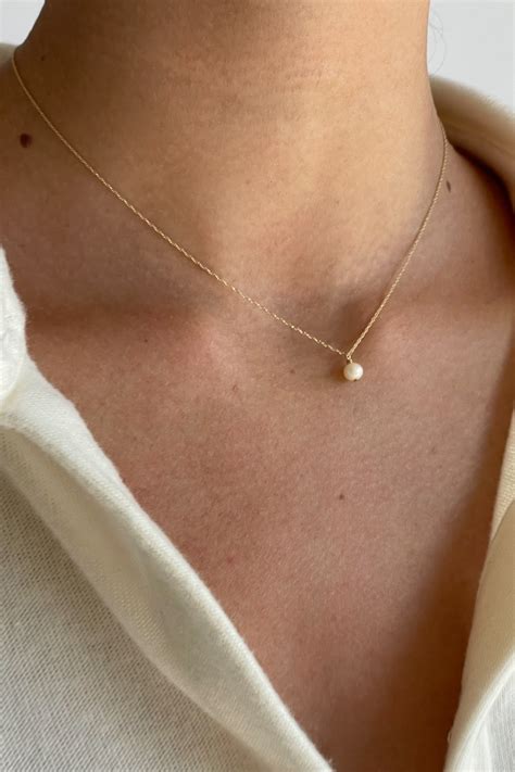 The Baby Pearl Necklace - Shopdonni