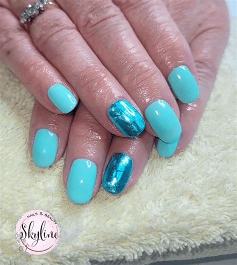 80 Stylish Tiffany Blue Nail Ideas