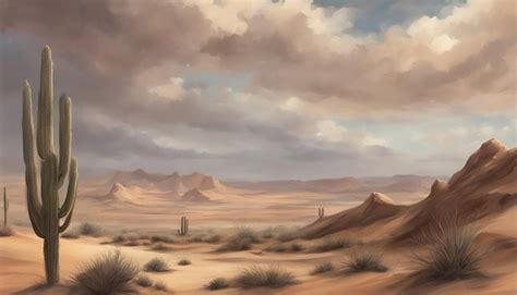 Premium Photo | Barren Desert Landscape