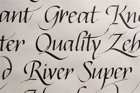 Online Calligraphy Class 2: The Elegance of Italics on Behance