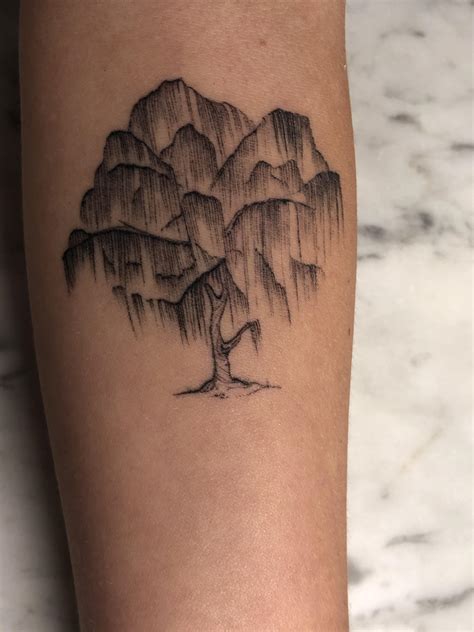 Weeping Willow Tattoo