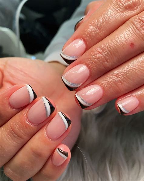 Nails with Black Tips: 35+ Gorgeous Looks to Copy - Nail Designs Daily