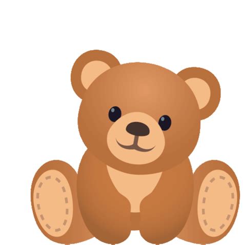 Teddy Bear Joypixels Sticker - Teddy Bear Joypixels Bear - Discover ...