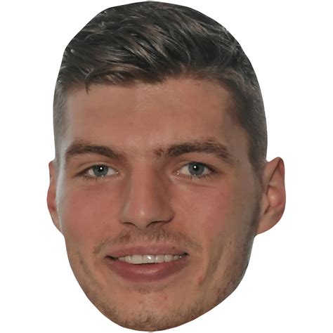 Max Emilian Verstappen (Stubble) Mask - Celebrity Cutouts