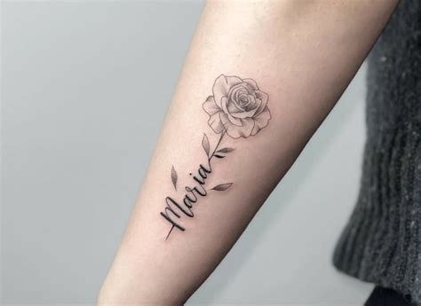 Rose Tattoos For Men With Names