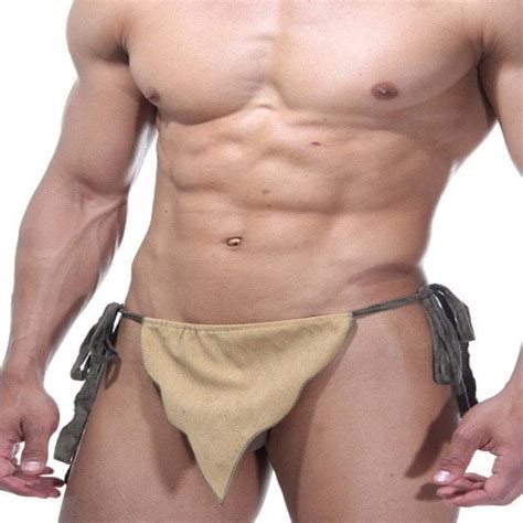loincloth brown fantasy boy costume tarzan skirt fantasy man
