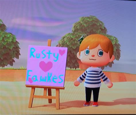 Here's my rusty fawkes painting :3 (sorry for the bad camera quality it