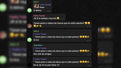 infiltrado en  grupo de telegram de pornografia infantil asi operan