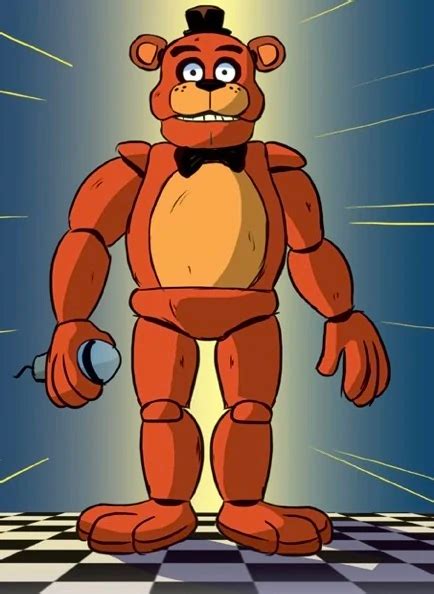 Freddy Fazbear is one of five animatronics in Five Nights at Freddy's ...