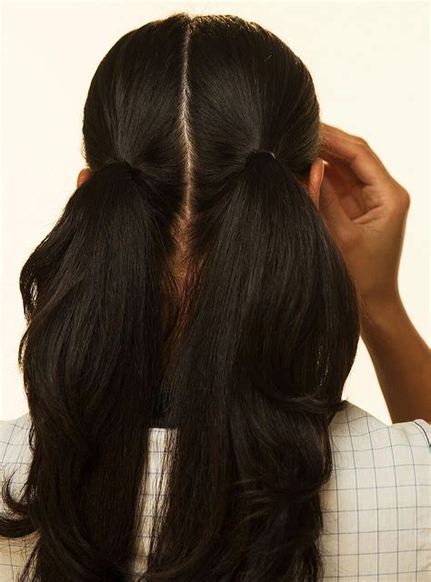 We're Digging This Grown-Up Pigtails Style | Pigtail hairstyles, Hair