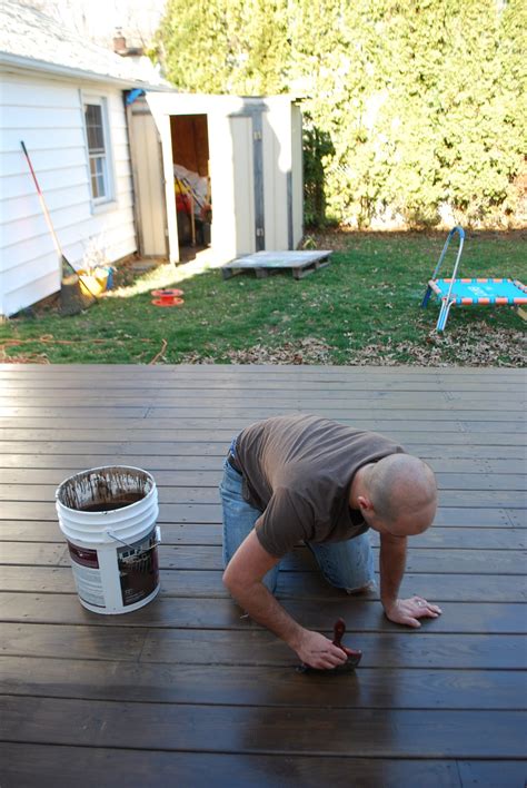 DIY STAINING A DECK - Showit Blog