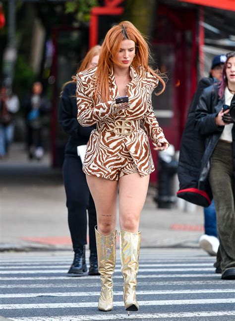 BELLA THORNE Out and About in New York 11/16/2022 – HawtCelebs