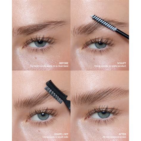 refy brow sculpt shape hold gel mini whites