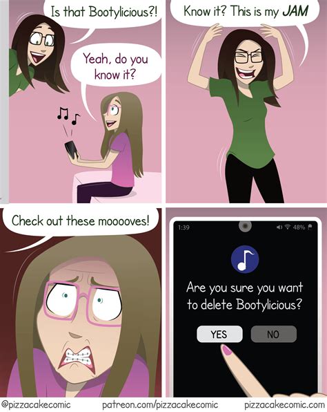 Bootylicious (with bonus panel) : Pizzacakecomic